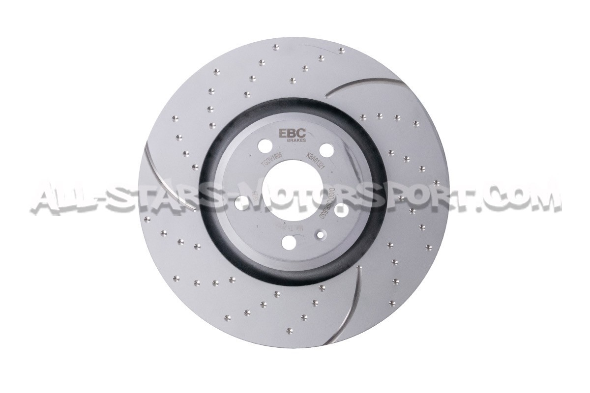 Audi TTS / TT 3.2 V6 8J EBC Turbo Grooved Front Brake Discs