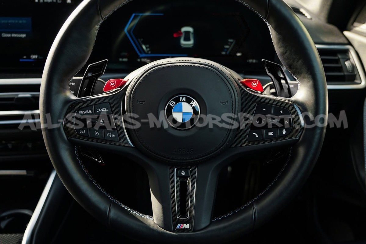 Palettes au volant magnétiques MMX Performance pour M135i F40 / M240i G42 / M340i G2x / M2 G87 / M3, M4 G8x / M5 F90 LCI