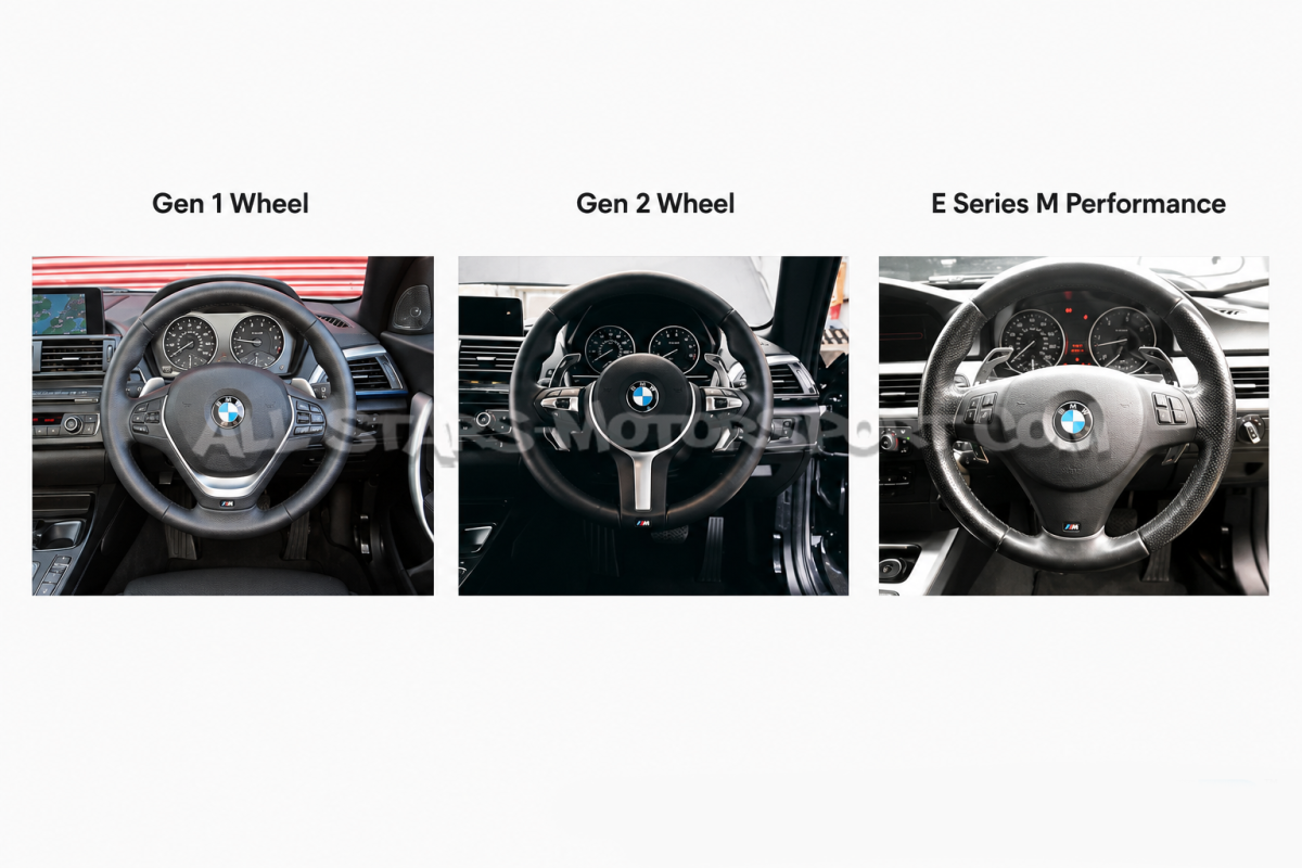 Levas magnéticas de cambio MMX Performance para volante de M135i / M140i / M235i / M240i / 335i / 340i / M2 / M3 F80 / M4 F8x