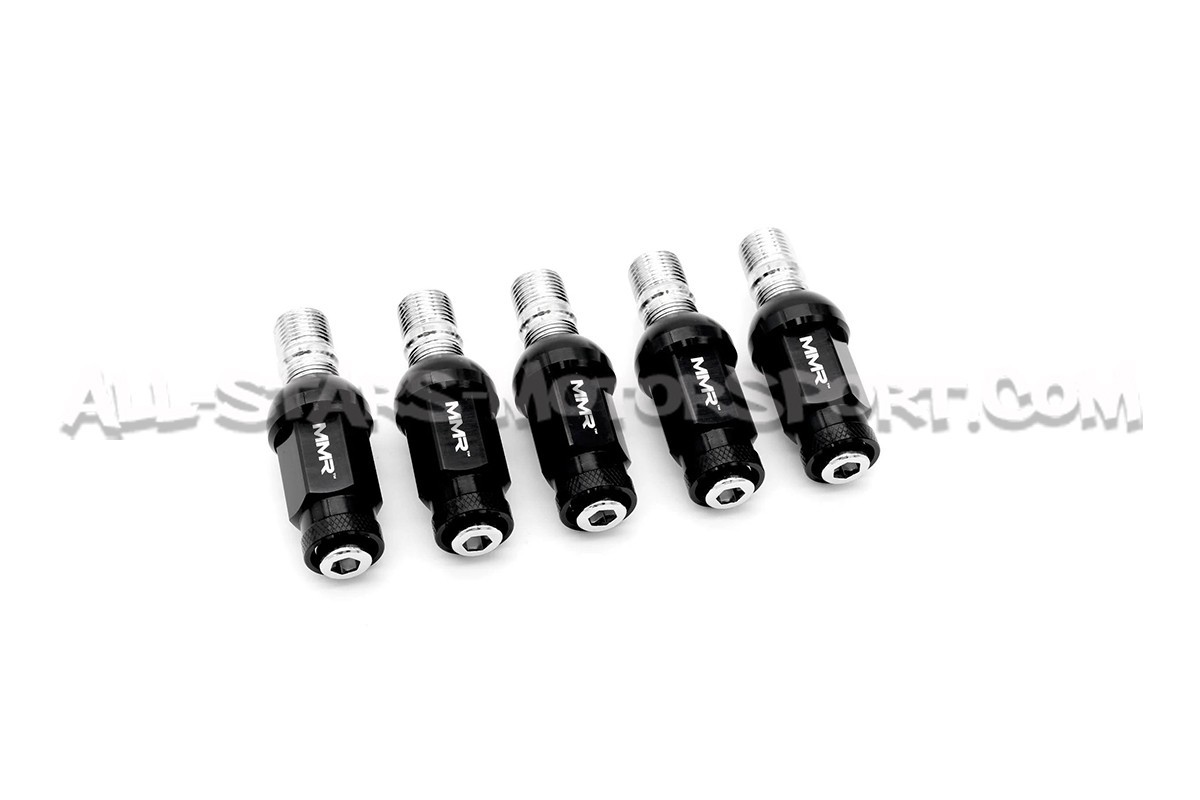 Kit de conversión espárragos de 70mm y tuercas MMX Performance para BMW Serie F y Serie G (M14 x 1,25)