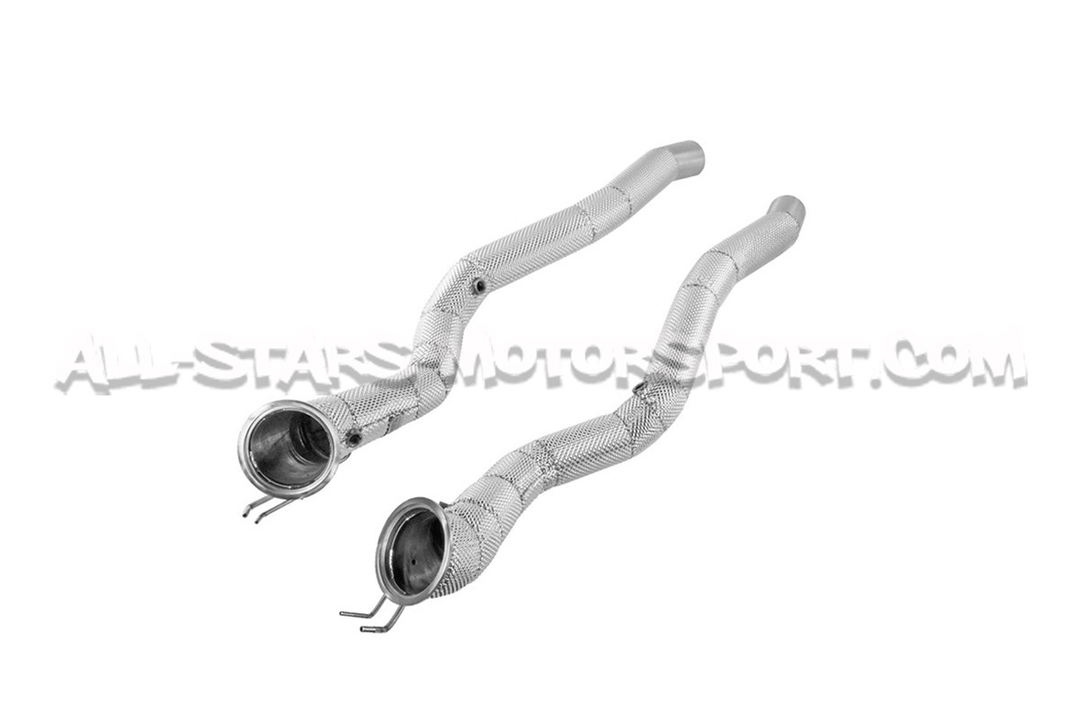 Downpipes descatalizadas Alpha Competition para Ferrari 812