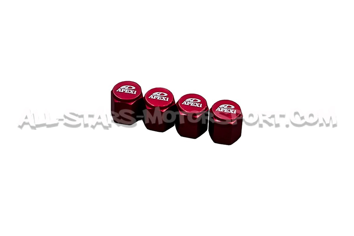 Bouchons de valves Apexi noirs ou rouges