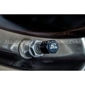 Bouchons de valves Apexi noirs ou rouges