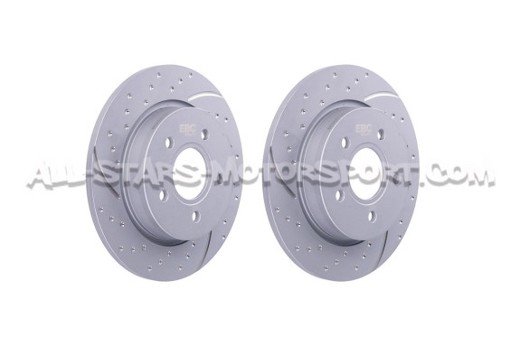 Focus 3 ST 250 EBC Turbo Grooved Rear Brake Discs