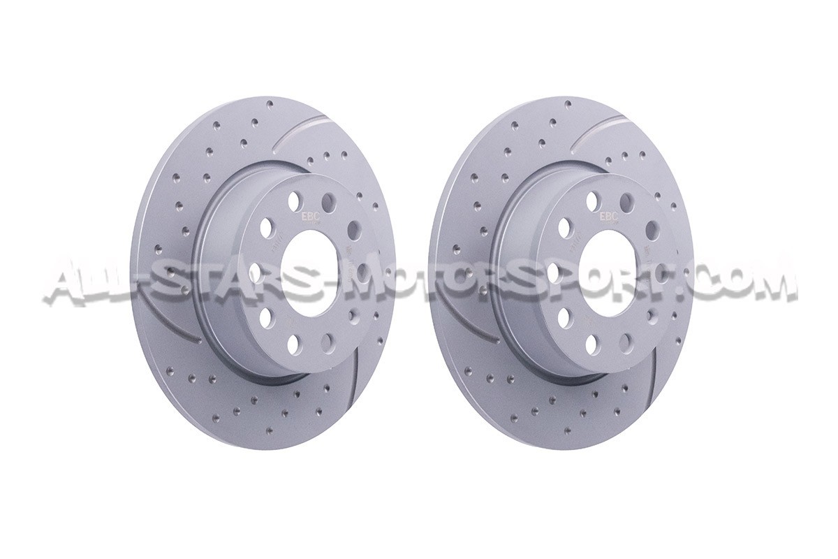 A3 8P / Golf 6 GTI / Golf 7 GTI / TT 8S Octavia 1Z vRS (272mm) EBC Turbo Grooved Rear Brake Discs