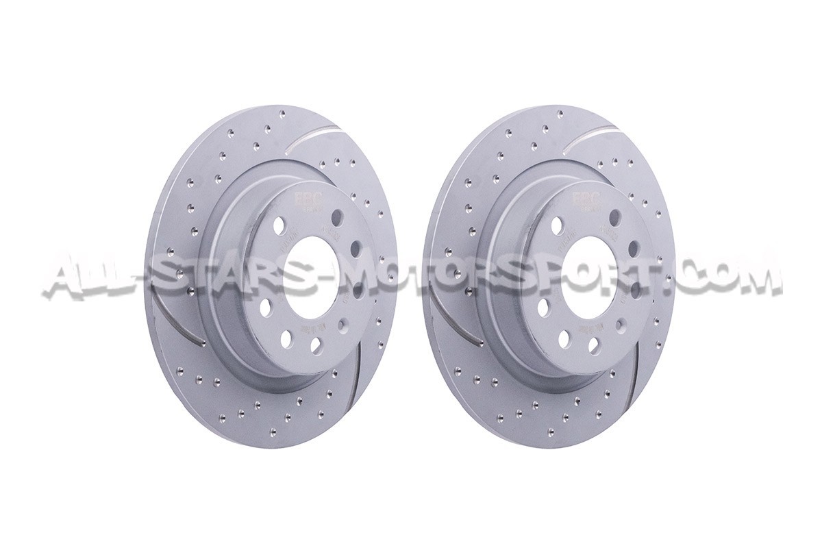 Opel Astra H OPC EBC Turbo Grooved Rear Brake Discs