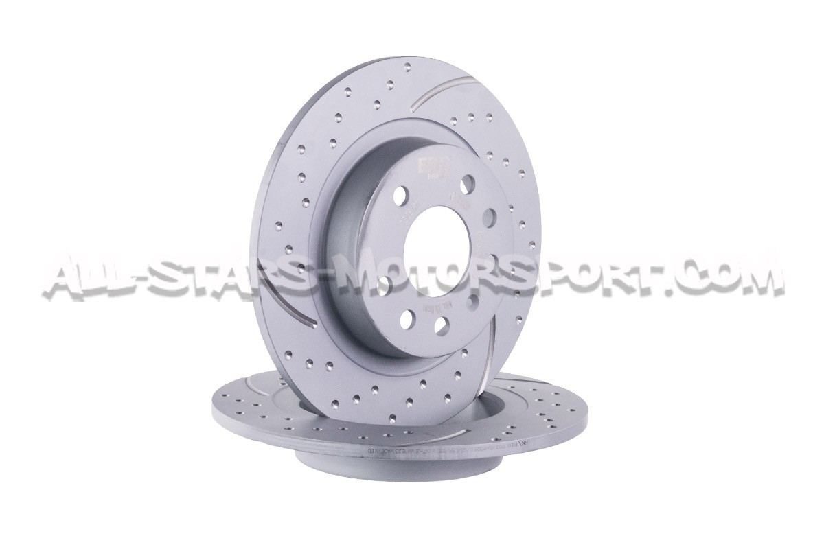 Opel Astra H OPC EBC Turbo Grooved Rear Brake Discs