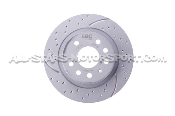 Opel Astra H OPC EBC Turbo Grooved Rear Brake Discs