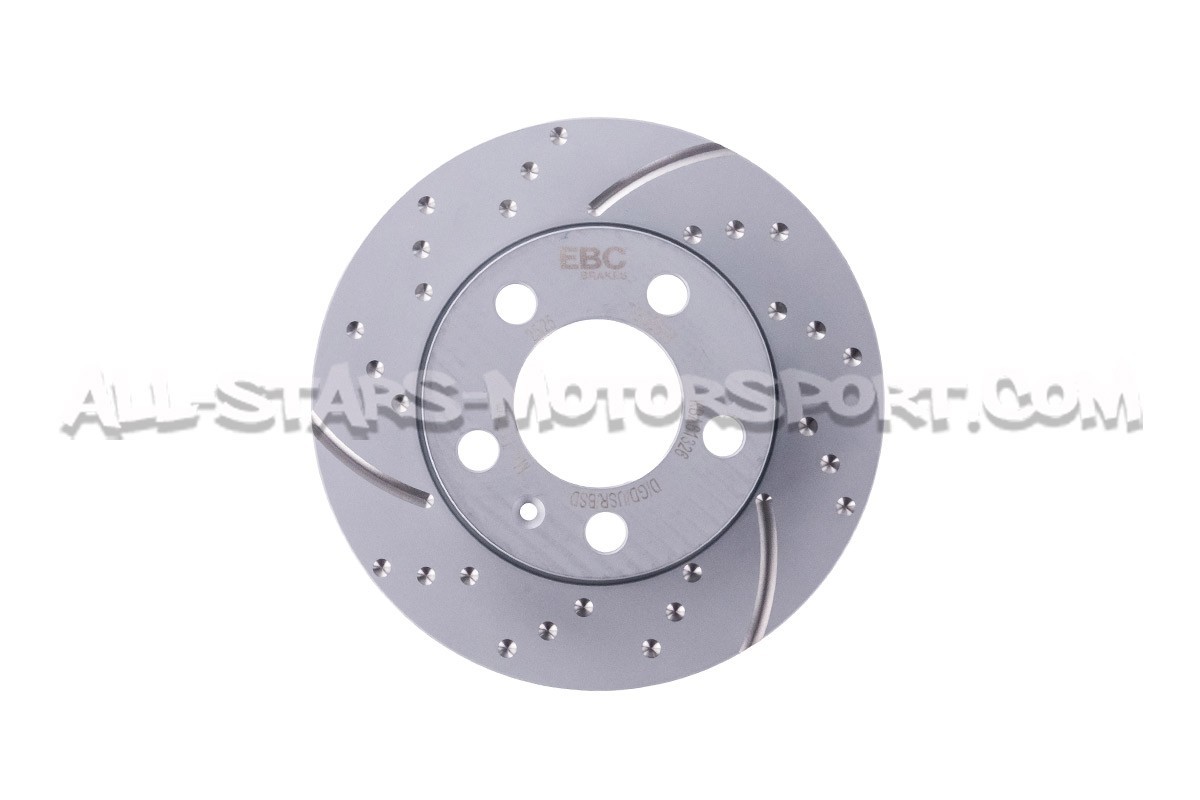 Disques de frein arrières EBC Turbo Grooved pour Ibiza 6J Cupra / 6...