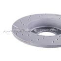 Disques de frein arrières EBC Turbo Grooved pour Ibiza 6J Cupra / 6...