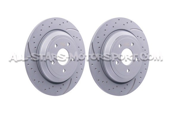 Disques de frein arrières EBC Turbo Grooved pour Ford Focus 3 RS / ...