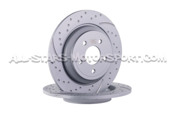 Ford Focus 3 RS / Focus 4 ST EBC Turbo Grooved Rear Brake Discs
