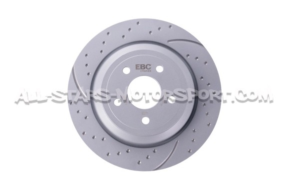 Ford Focus 3 RS / Focus 4 ST EBC Turbo Grooved Rear Brake Discs