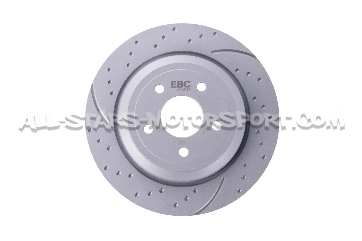 Disques de frein arrières EBC Turbo Grooved pour Ford Focus 3 RS / ...