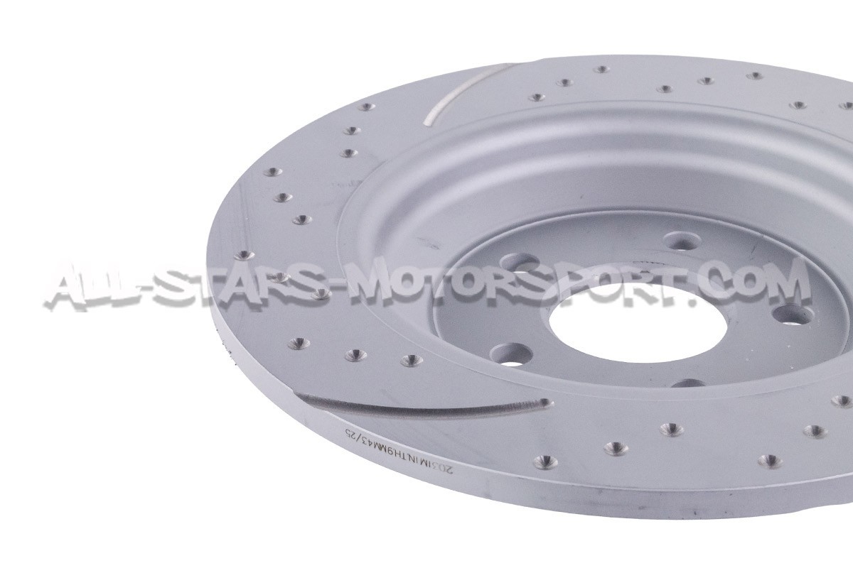 Disques de frein arrières EBC Turbo Grooved pour Ford Focus 3 RS / ...