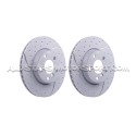 Disques de frein avants EBC Turbo Grooved pour Mini Cooper S F56 (2...