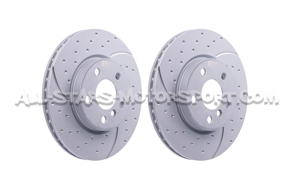 Mini Cooper S F56 (294mm) EBC Turbo Grooved Front Brake Discs