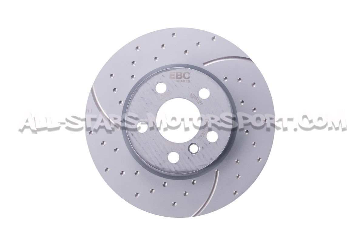Disques de frein avants EBC Turbo Grooved pour Mini Cooper S F56 (2...