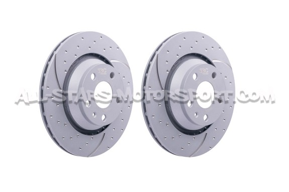 Disques de frein arrières EBC Turbo Grooved pour Audi MK2 TTS / TT ...