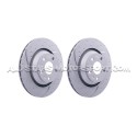 Audi MK2 TTS / TT 3.2 V6 EBC Turbo Grooved Rear Brake Discs