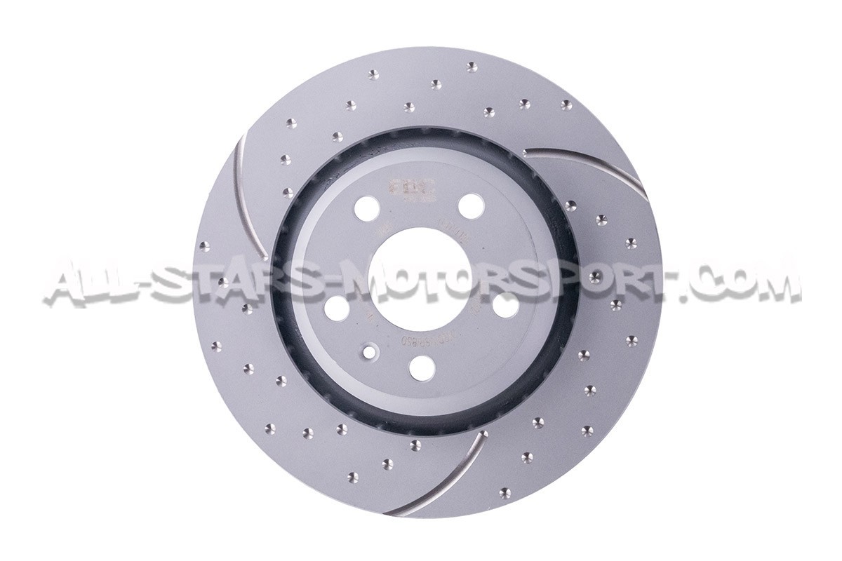 Audi MK2 TTS / TT 3.2 V6 EBC Turbo Grooved Rear Brake Discs
