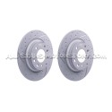 Disques de frein arrières EBC Turbo Grooved pour Mazda MX5 NC