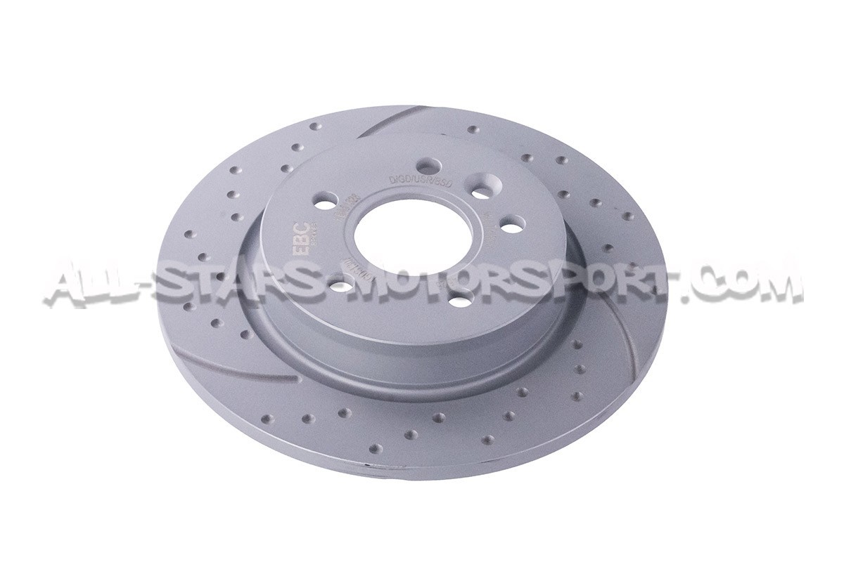 Ford Focus 2 ST EBC Turbo Grooved Rear Brake Discs