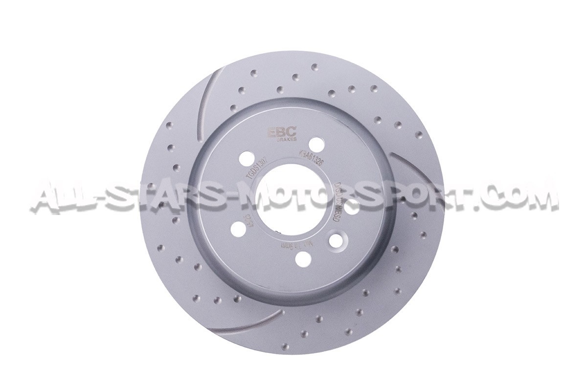 Ford Focus 2 ST EBC Turbo Grooved Rear Brake Discs