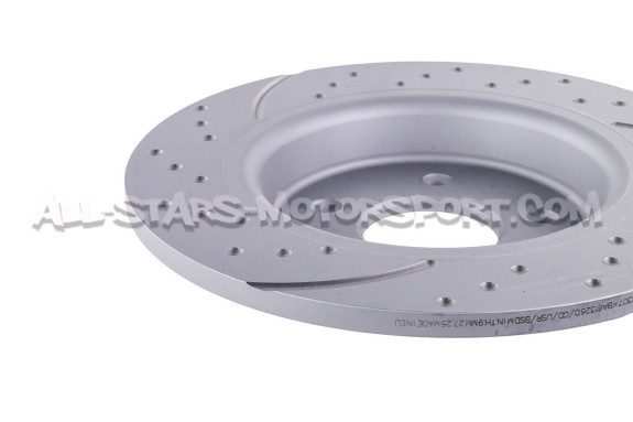 Disques de frein arrières EBC Turbo Grooved pour Ford Focus 2 ST