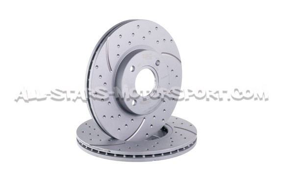 Ford Fiesta ST Mk7 and ST MK8 EBC Turbo Grooved Front Brake Discs