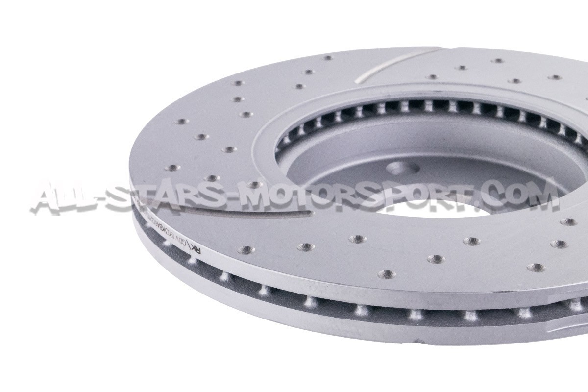 Disques de frein avants EBC Turbo Grooved pour Ford Fiesta ST Mk7 e...