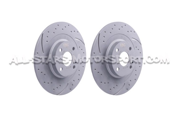 Disques de frein arrières EBC Turbo Grooved pour Mazda MX5 ND 2.0