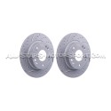 Honda Civic Type R FN2 EBC Turbo Grooved Rear Brake Discs