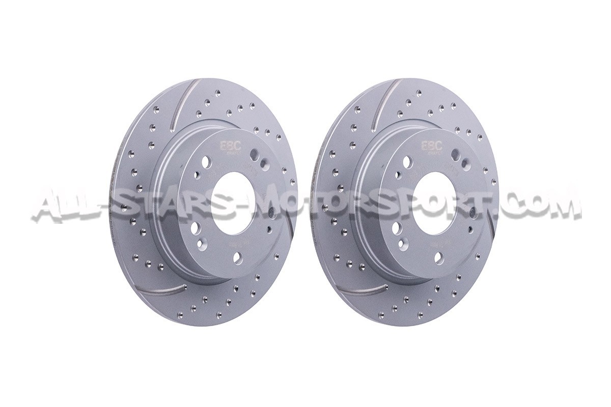 Honda Civic Type R FN2 EBC Turbo Grooved Rear Brake Discs