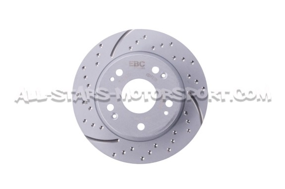 Honda Civic Type R FN2 EBC Turbo Grooved Rear Brake Discs