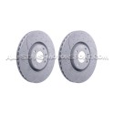 Discos de freno delanteros EBC Turbo Grooved para Peugeot 208 GTI (...