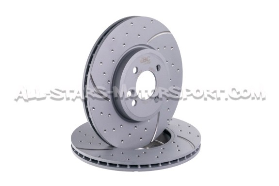 Mini Cooper S R56 EBC Turbo Grooved Front Brake Discs