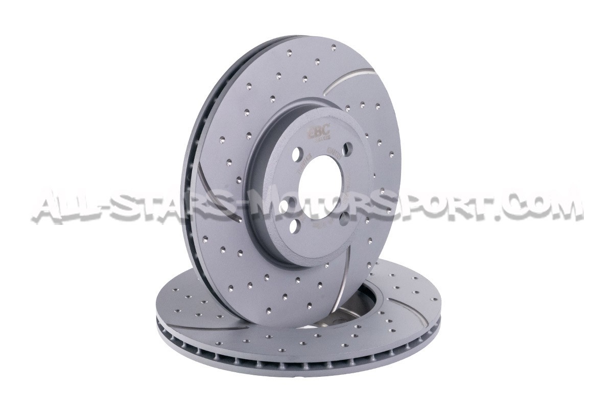 Mini Cooper S R56 EBC Turbo Grooved Front Brake Discs