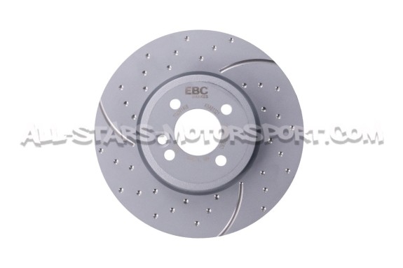 Mini Cooper S R56 EBC Turbo Grooved Front Brake Discs