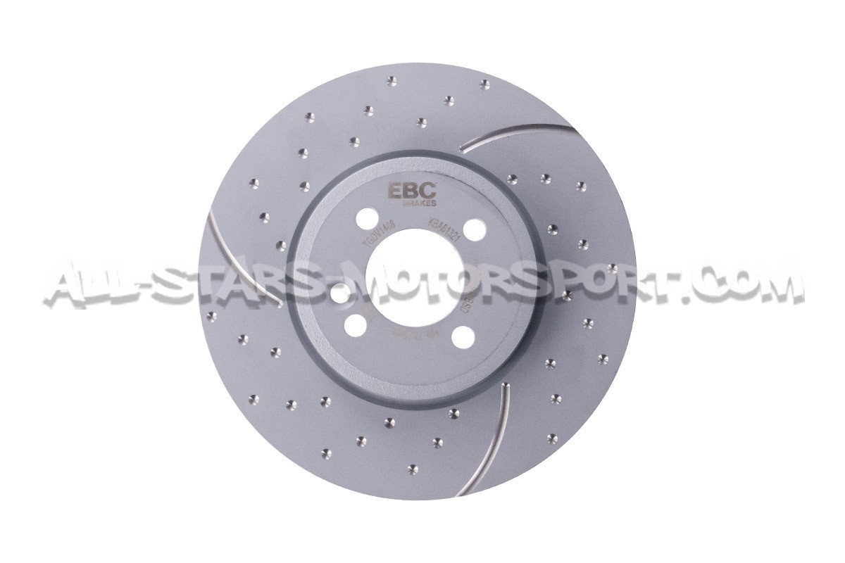 Mini Cooper S R56 EBC Turbo Grooved Front Brake Discs