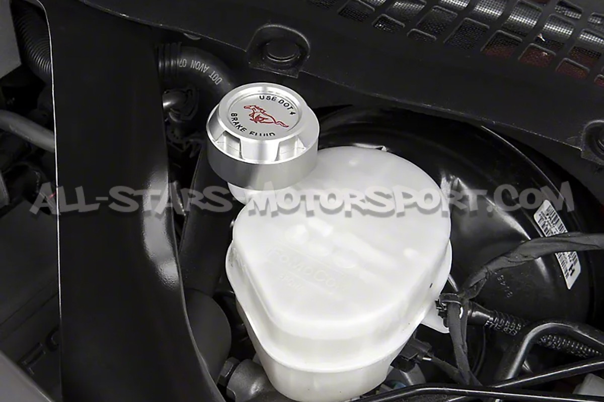 Couvre bouchon de liquide de frein Drake pour Ford Mustang S550 Ecoboost / V8