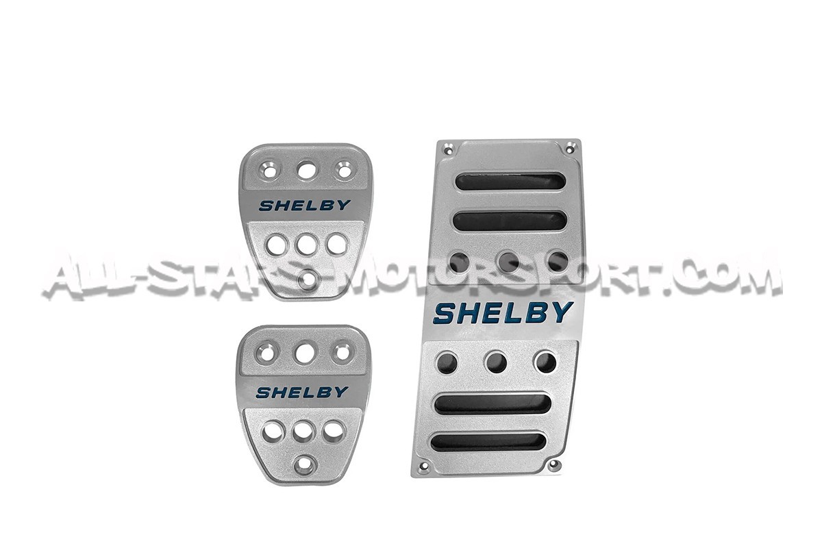 Ford Mustang S550 Ecoboost / V8 Shelby Billet Aluminum Pedal Cover Set