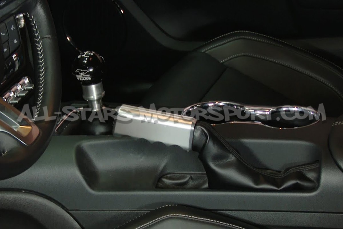 Ford Mustang S550 Ecoboost / V8 Drake Shelby Billet Aluminum Parking Brake Handle Cover