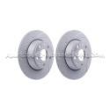 Audi TT Mk2 2.0 TFSI EBC Turbo Grooved Rear Brake Discs