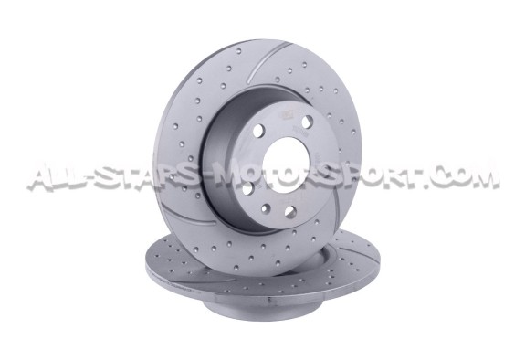 Audi TT Mk2 2.0 TFSI EBC Turbo Grooved Rear Brake Discs