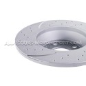 Discos de freno traseros EBC Turbo Grooved para Audi TT Mk2 8J