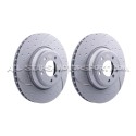 Disques de frein avants EBC Turbo Grooved pour BMW 335i E9x