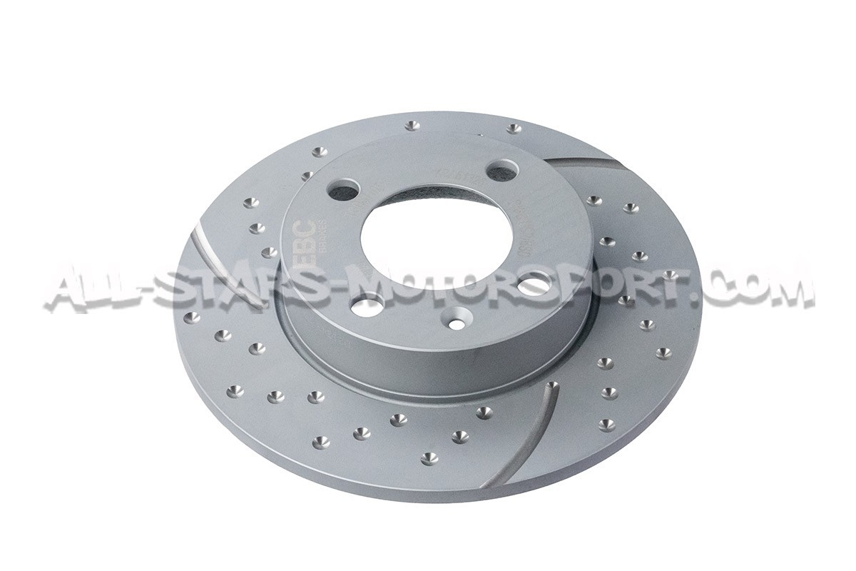 Seat Ibiza Cupra 6K EBC Turbo Grooved Rear Brake Discs
