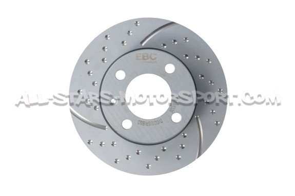 Seat Ibiza Cupra 6K EBC Turbo Grooved Rear Brake Discs