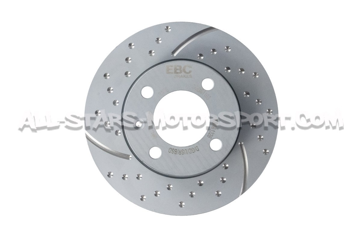 Seat Ibiza Cupra 6K EBC Turbo Grooved Rear Brake Discs